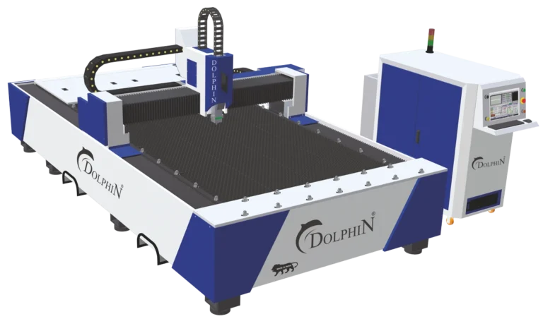 Single Pallet Fiber Laser Metal Cutting Machine